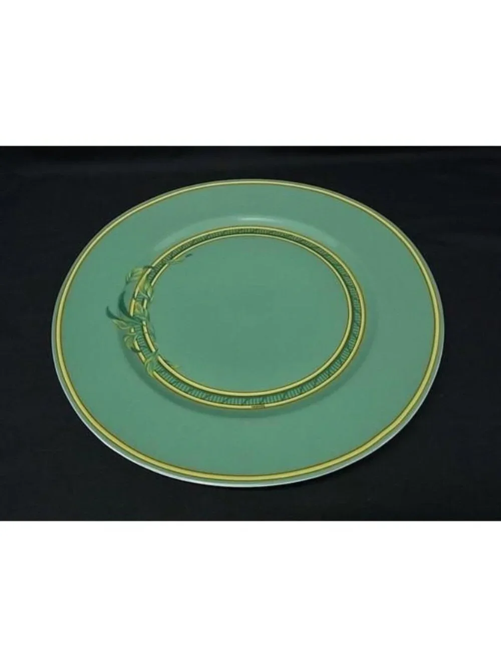 Hermes Toucans Plate Tableware Green Yellow